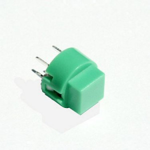 Przełącznik przyciskany KS01-A-GREEN