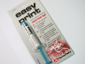 Pasta lutownicza EASY PRINT 1,4ml  Sn62 Pb32 Ag 2