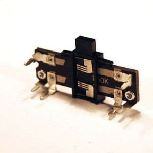 Potencjometr suwakowy NSV301GNP(H)-A50K-4C TOMY