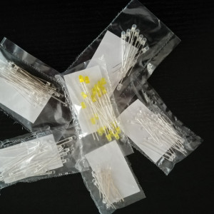 MIX DIODY LED 3mm 6 kolorów 100szt