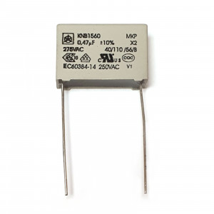 Kondensator przeciwzakłóceniowy KNB1560 X2 0.47UF R22.5 L-25