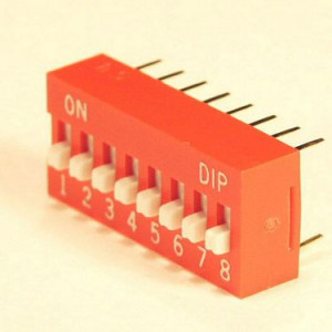 Przełącznik DIP-Switch DS-08=RS-08-R