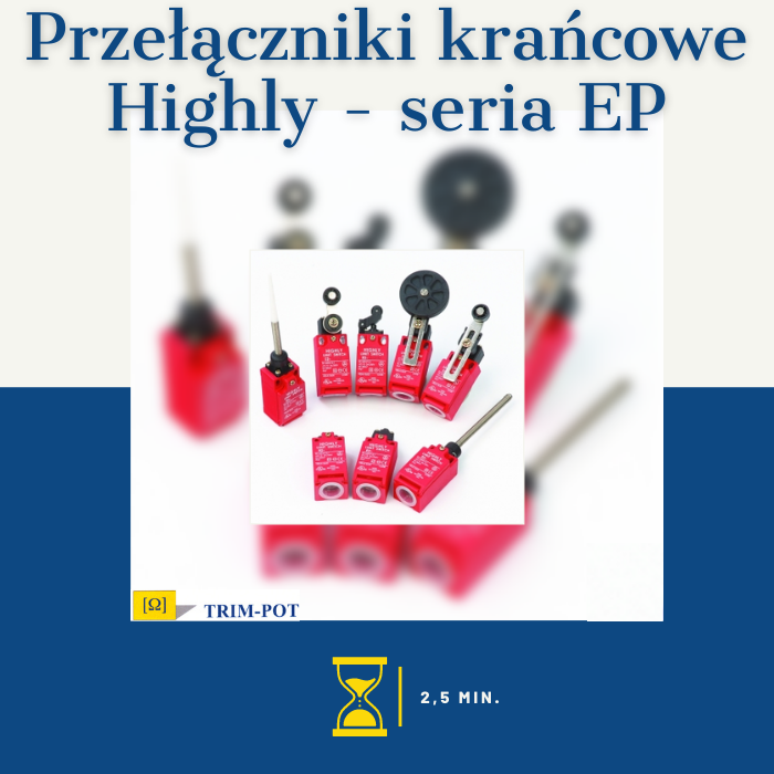 Wyłączniki krańcowe seria EP